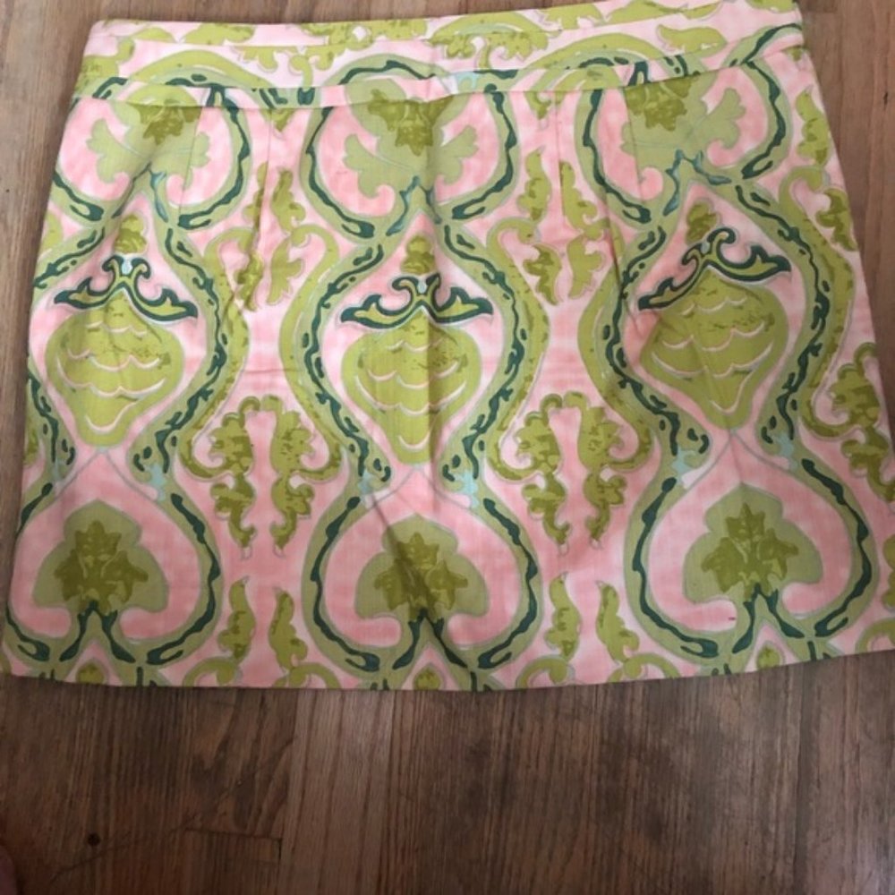 NWT J. Crew Floral Slub Fresco Skirt